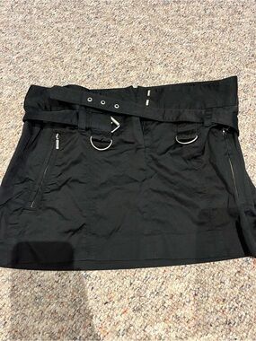 Guess Collection Black Mini Skirt